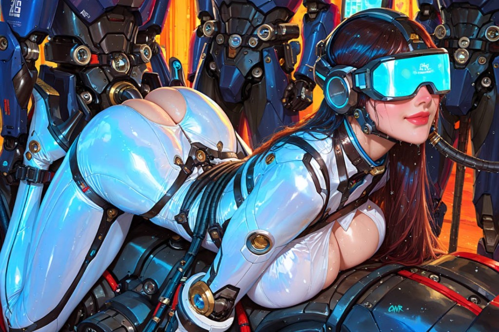 Sexy Space Android Mouse Pad